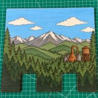 rom Laser Engraving to Color